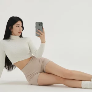 Visualprompt.org beige short leggings 0da1664361