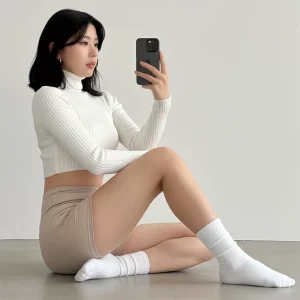 Visualprompt.org beige short leggings 1d2ed0eea3