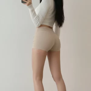 Visualprompt.org beige short leggings 21a2a32e0c