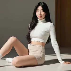 Visualprompt.org beige short leggings 4c5db790ba