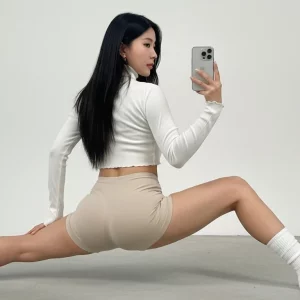 Visualprompt.org beige short leggings 5d544ecdb4