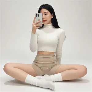 Visualprompt.org beige short leggings d6e8b85c0b