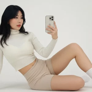 Visualprompt.org beige short leggings e330923eb6