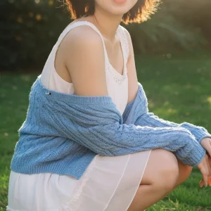 Visualprompt.org snapshot of a model in a chiffon one piece dress at a park 0dc893b8fb