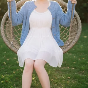 Visualprompt.org snapshot of a model in a chiffon one piece dress at a park 2ab0d6fbf4