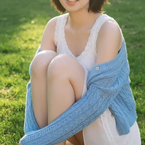 Visualprompt.org snapshot of a model in a chiffon one piece dress at a park a0d1eb72a7
