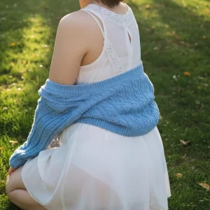 Visualprompt.org snapshot of a model in a chiffon one piece dress at a park a2c3f95b90