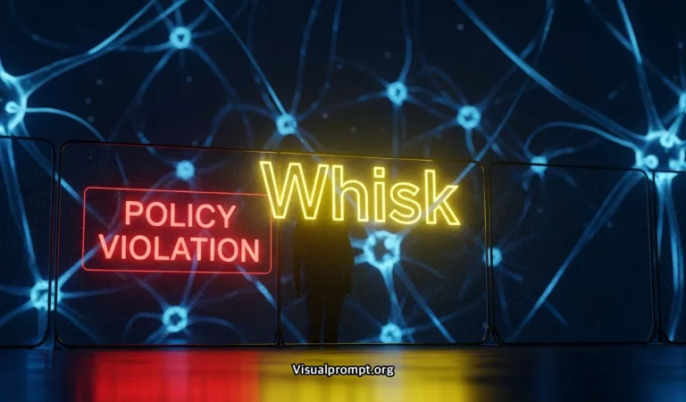 Whisk google policy violation fix celebrity filter bypass